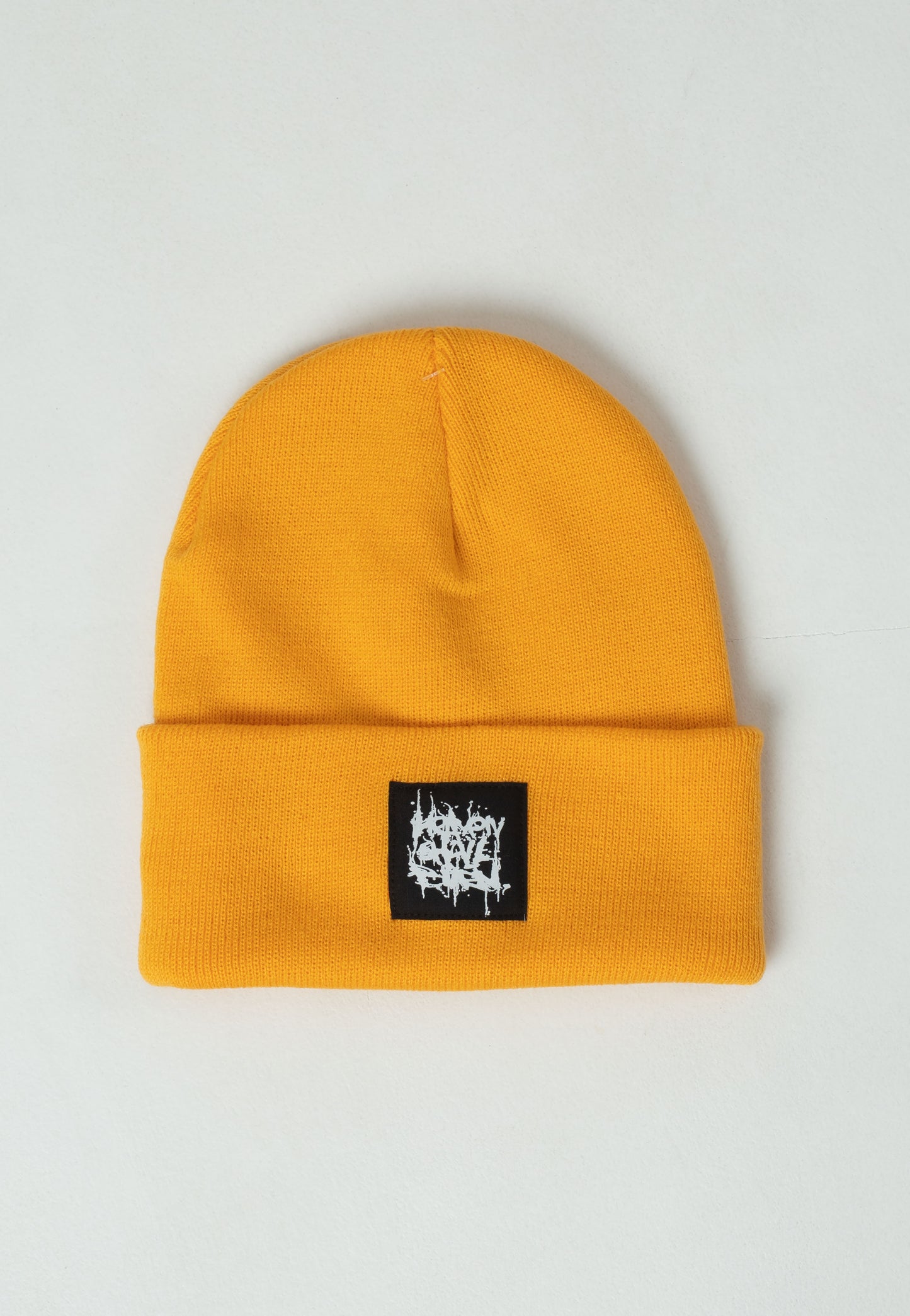 Heaven Shall Burn - Stacked Logo Gold - Long Beanie | Neutral-Image