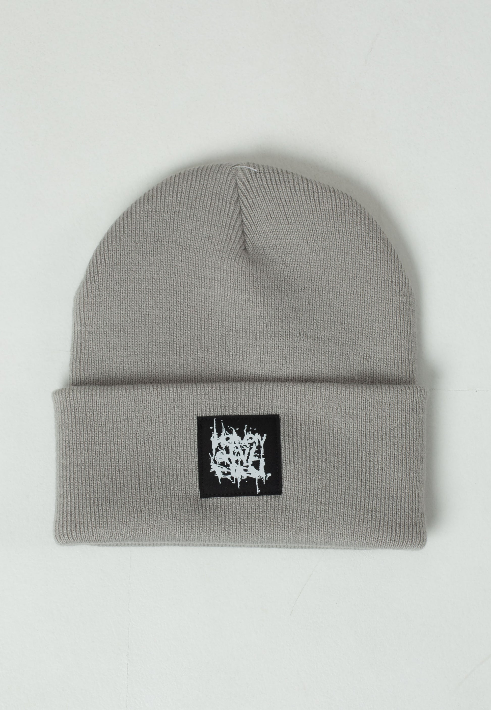 Heaven Shall Burn - Stacked Logo Grey - Long Beanie | Neutral-Image